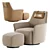 Luxury Alexander Armchair 3D Model 3D model small image 2