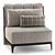 Modern Luxury Armchair PR.760 3D model small image 3