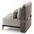 Modern Luxury Armchair PR.760 3D model small image 4