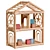 Real-size Dollhouse Playhouse Set 3D model small image 1