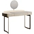 Eforma LYRA ELEGANT Vanity Desk 3D model small image 1