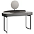 Eforma LYRA ELEGANT Vanity Desk 3D model small image 3