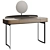 Eforma LYRA ELEGANT Vanity Desk 3D model small image 4