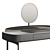 Eforma LYRA ELEGANT Vanity Desk 3D model small image 5