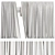 Elegant Drapery Curtain 16 3D model small image 2