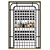 Homary Wine Rack in Corona 3D model small image 3