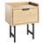 Contemporary Bedside Table Volga 3D model small image 1