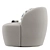 Sleek and Stylish Armchair 3D model small image 4