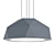 ImperiumLoft BROBY D40 Gray Pendant 3D model small image 1