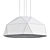 ImperiumLoft BROBY D40 Gray Pendant 3D model small image 3