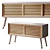 Modern Sideboard Set for 3D 3D model small image 2