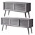 Modern Sideboard Set for 3D 3D model small image 6