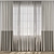 3D Curtain Model Collection 3D model small image 1