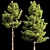 Designer Bush Tree 033 3D model small image 1