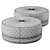 Vincent Ottoman 400mm Contemporary Design 3D model small image 4