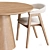 Scandinavian Dining Set by Divan.ru 3D model small image 4