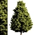  Exquisite Bush Tree 035 3D model small image 1