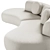 Modern Tokio Curved Sofa (Russian translation: Современный Диван Tokio с Изогнутым Д 3D model small image 13