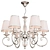 Modern Newport 1116/C Pendant Light 3D model small image 1