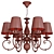 Modern Newport 1116/C Pendant Light 3D model small image 4