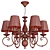 Modern Newport 1116/C Pendant Light 3D model small image 7