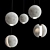 Nordic Style Moon Pendant Lamp 3D model small image 5