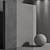Seamless Concrete Material Set 3D model small image 1