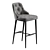 Modern Bar Stool Okki Konyshev 3D model small image 1