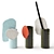 Bouroullec Clay Vases Collection 3D model small image 1