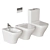 DuraStyle Ceramic Bathroom Essentials 3D model small image 2