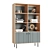 Elegant Fuji Display Cabinet 3D model small image 1