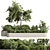 Title: 27-Piece Outdoor Plant Set 3D model small image 4