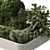 Title: 27-Piece Outdoor Plant Set 3D model small image 5