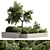 27-V Outdoor Plant Set 3D 3D model small image 2
