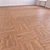 Seamless 3D Wood Flooring Model 3D model small image 4