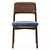 Elegant Emma Chair by Jouin 3D model small image 3