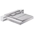 Sleek Low Profile Bed 3D model small image 6