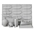 Modern Corner Decor Set 3D model small image 4