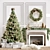 Christmas Tree with Fireplace 2150mm 3D model small image 14