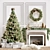 Christmas Tree with Fireplace 2150mm 3D model small image 16