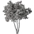 Rhododendron Blossom Tree Collection 287 3D model small image 3