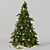 Festive Merry Christmas 3D Model 3D model small image 1