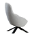 Miniforms Nebula Wood Lounge Chair 3D model small image 7