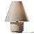 Vintage-inspired Trey Table Lamp 3D model small image 1