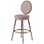 Elegant Bar Stool Model 3D model small image 3