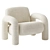 "Modern Armchair BUBO 3D model small image 1