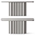 Sleek Enzo Console Table 3D model small image 2