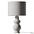 Elegant Goose White Table Lamp 3D model small image 2