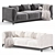Eichholtz Corso Sofa 3D Model 3D model small image 2