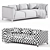 Eichholtz Corso Sofa 3D Model 3D model small image 7